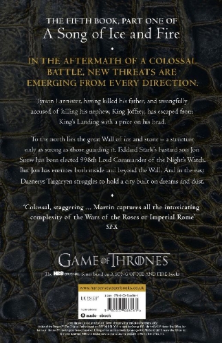 Buchcover und Innenansicht für das Buch: A Song of Ice and Fire 05.1. A Dance with Dragons - Dreams and Dust