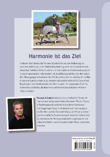 Buchcover und Innenansicht für das Buch: Die Anlehnung - Der Schlüssel zur Harmonie zwischen Pferd und Reiter