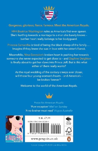 Buchcover und Innenansicht für das Buch: American Royals 02. Majesty
