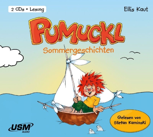 Buchcover und Innenansicht für das Buch: Pumuckl  Sommergeschichten (2 Audio-CDs)