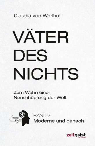 Buchcover und Innenansicht für das Buch: Väter des Nichts. Band 2: Moderne und danach