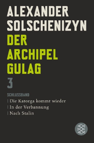 Buchcover und Innenansicht für das Buch: Der Archipel GULAG III