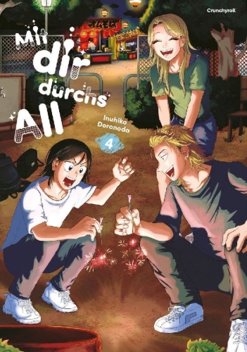 Buchcover und Innenansicht für das Buch: Mit dir durchs All - Band 4
