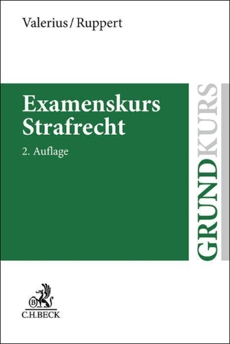 Buchcover und Innenansicht für das Buch: Examenskurs Strafrecht