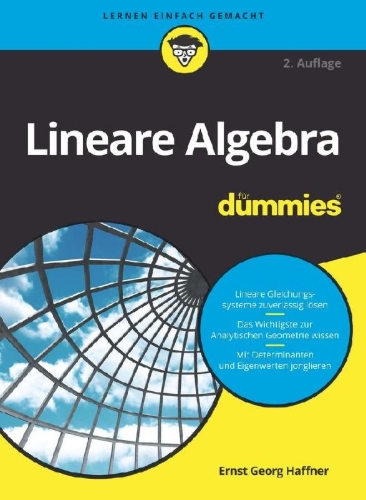 Buchcover und Innenansicht für das Buch: Lineare Algebra für Dummies