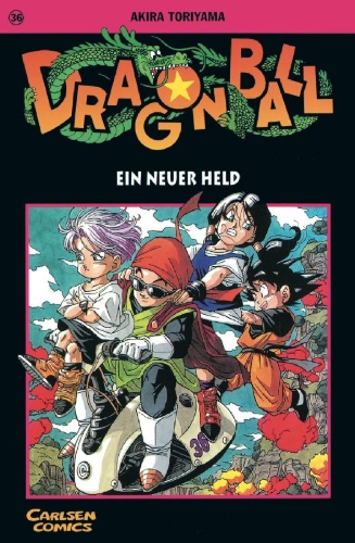 Buchcover und Innenansicht für das Buch: Dragon Ball 36. Ein neuer Held