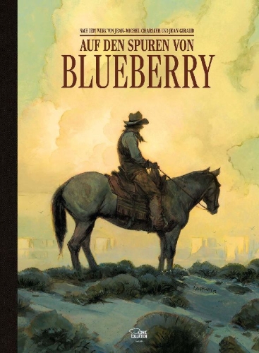 Buchcover und Innenansicht für das Buch: Sur la piste de Blueberry
