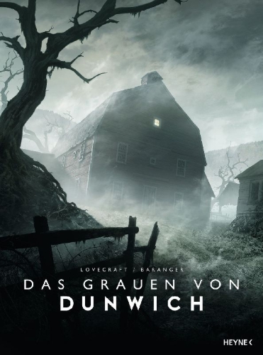 Buchcover und Innenansicht für das Buch: The Dunwich Horror illustrated (L'abomination de Dunwich illustrée)