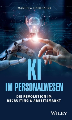 Buchcover und Innenansicht für das Buch: KI im Personalwesen