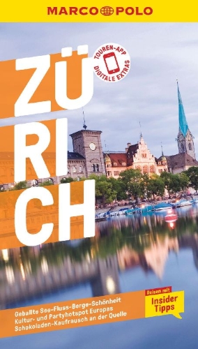 Buchcover und Innenansicht für das Buch: MARCO POLO Reiseführer Zürich
