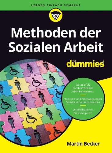 Buchcover und Innenansicht für das Buch: Methoden der Sozialen Arbeit für Dummies
