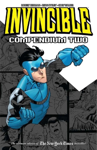 Buchcover und Innenansicht für das Buch: Invincible Compendium Volume 2