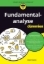 Buchcover und Innenansicht für das Buch: Fundamentalanalyse für Dummies