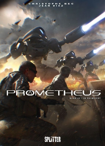 Buchcover und Innenansicht für das Buch: Prometheus. Band 23