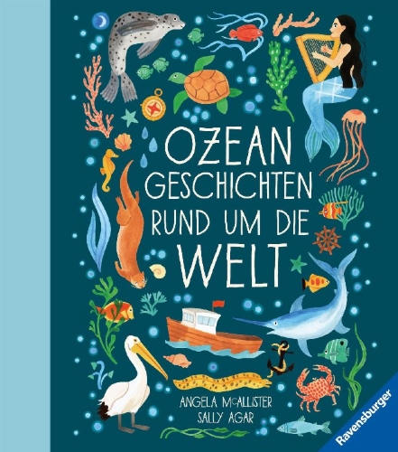 Buchcover und Innenansicht für das Buch: A World full of Ocean Stories