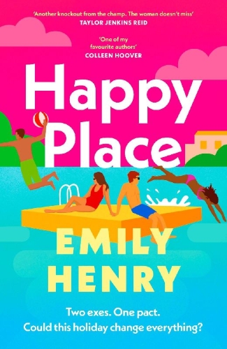 Buchcover und Innenansicht für das Buch: Happy Place