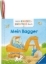 Buchcover und Innenansicht für das Buch: Mein Knuddel-Knautsch-Buch - Mein Bagger