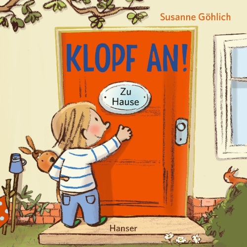 Buchcover und Innenansicht für das Buch: Klopf an! Zu Hause