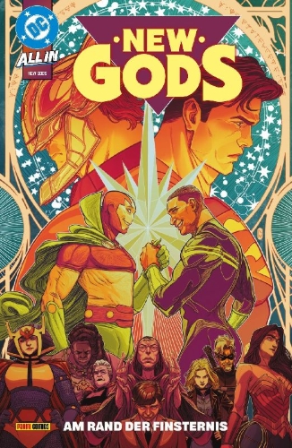 Buchcover und Innenansicht für das Buch: The New Gods #7-#12