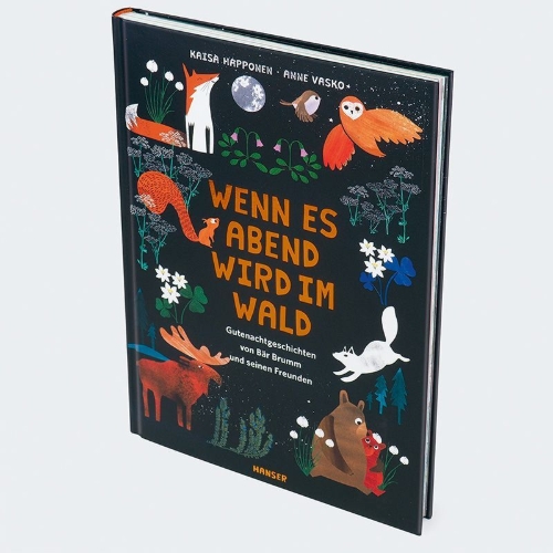 Buchcover und Innenansicht für das Buch: Mur ja metsän ilta