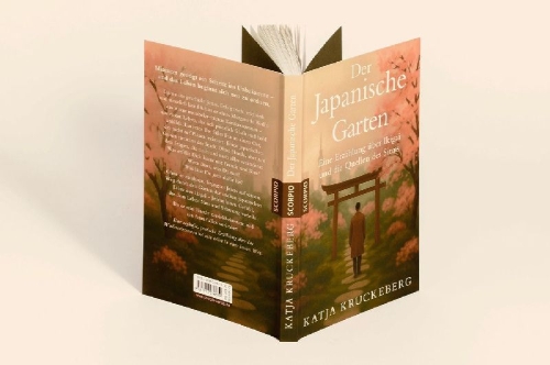 Buchcover und Innenansicht für das Buch: Der Japanische Garten
