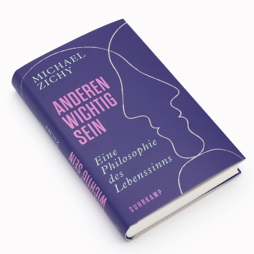 Buchcover und Innenansicht für das Buch: Anderen wichtig sein