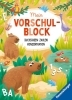 Buchcover und Innenansicht für das Buch: Mein Vorschulblock: Buchstaben, Zahlen, Konzentration