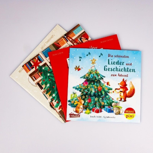 Buchcover und Innenansicht für das Buch: Maxi-Pixi-4er-Set 121: Winterzauber (4x1 Exemplar)
