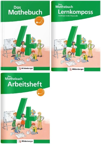 Buchcover und Innenansicht für das Buch: Paket - Das Mathebuch 4 Neubearbeitung