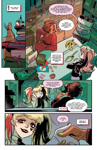 Buchcover und Innenansicht für das Buch: Harley Quinn #50-#57
