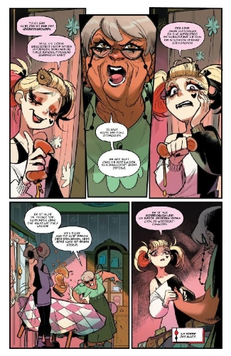 Buchcover und Innenansicht für das Buch: Harley Quinn #50-#57
