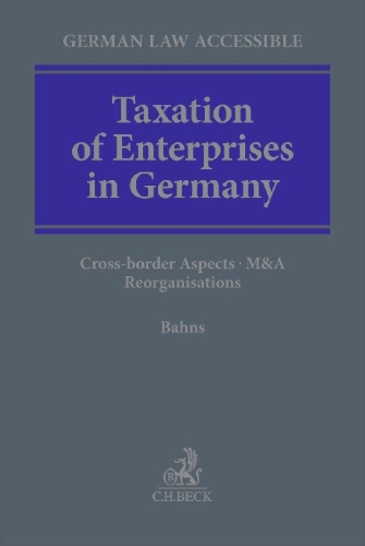 Buchcover und Innenansicht für das Buch: Taxation of Enterprises in Germany