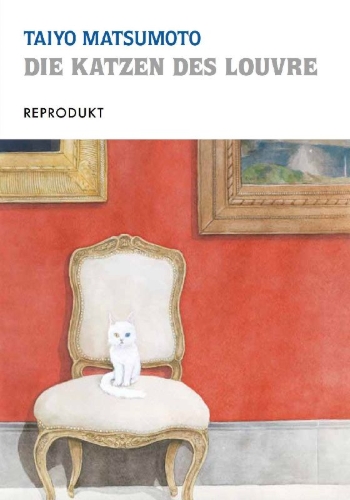 Buchcover und Innenansicht für das Buch: Die Katzen des Louvre