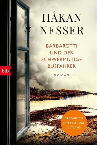 Buchcover und Innenansicht für das Buch: Barbarotti und der schwermütige Busfahrer