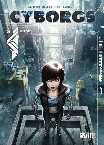 Buchcover und Innenansicht für das Buch: Cyborgs 1