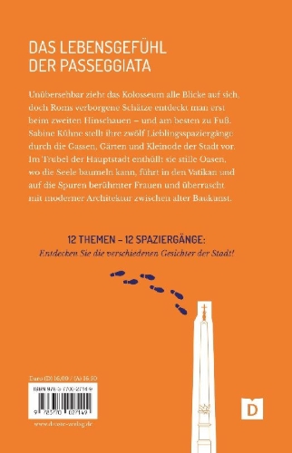 Buchcover und Innenansicht für das Buch: Zu Fuß durch Rom