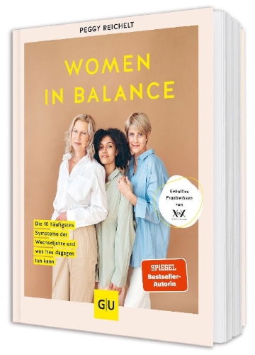 Buchcover und Innenansicht für das Buch: Women in Balance