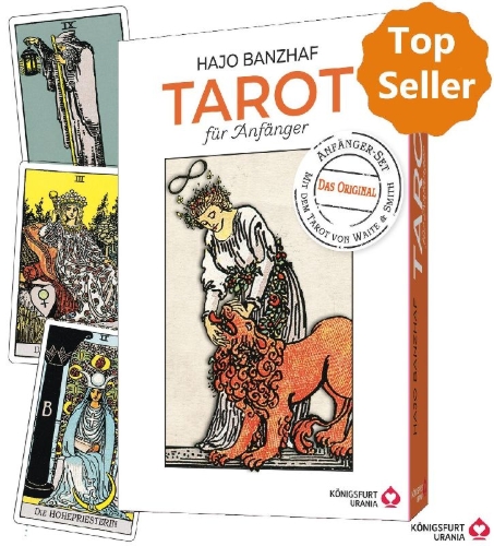Buchcover und Innenansicht für das Buch: Tarot für Anfänger