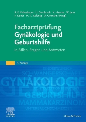 Buchcover und Innenansicht für das Buch: Facharztprüfung Gynäkologie und Geburtshilfe