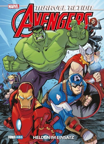 Buchcover und Innenansicht für das Buch: Marvel Action: Avengers (2018) #1-#3