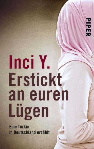 Buchcover und Innenansicht für das Buch: Erstickt an euren Lügen