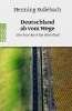 Buchcover und Innenansicht für das Buch: Deutschland ab vom Wege
