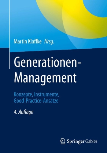 Buchcover und Innenansicht für das Buch: Generationen-Management
