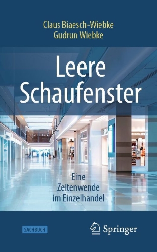Buchcover und Innenansicht für das Buch: Leere Schaufenster - Eine Zeitenwende im Einzelhandel