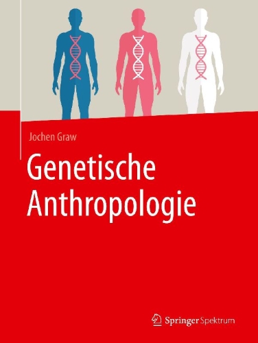 Buchcover und Innenansicht für das Buch: Genetische Anthropologie