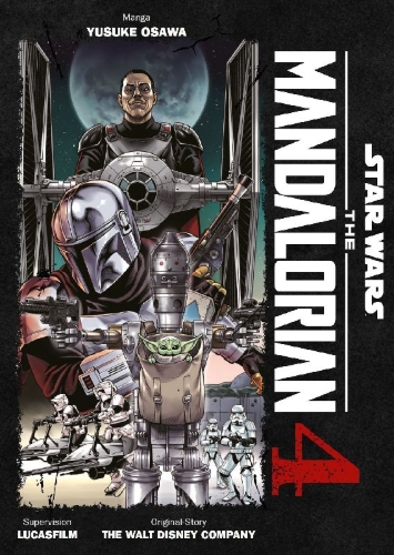 Buchcover und Innenansicht für das Buch: Star Wars: The Mandalorian (Manga) 04