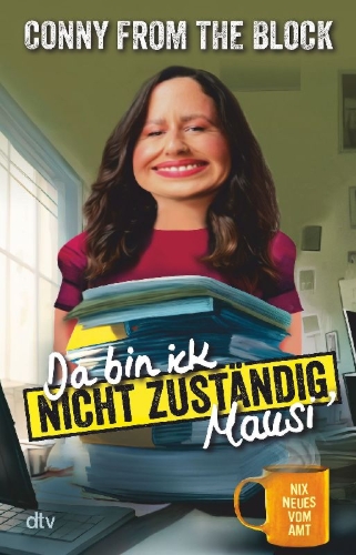 Buchcover und Innenansicht für das Buch: Da bin ick nicht zuständig, Mausi