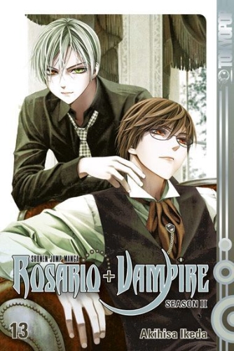 Buchcover und Innenansicht für das Buch: Rosario + Vampire Season II 13