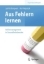 Buchcover und Innenansicht für das Buch: Aus Fehlern lernen - Fehlermanagement in Gesundheitsberufen