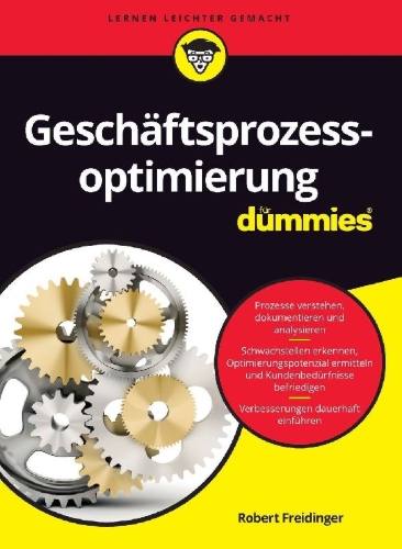 Buchcover und Innenansicht für das Buch: Geschäftsprozessoptimierung für Dummies